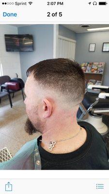 Bald Fade by Shannon