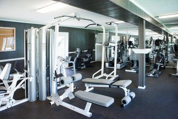 Come get fit in our huge fitness center! Be a healthier you!