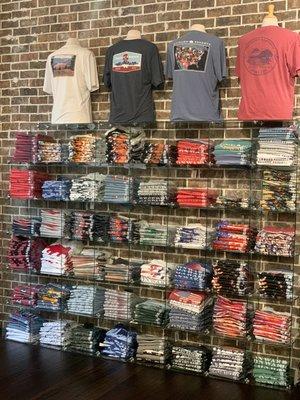 T shirt wall