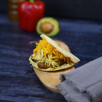 Chicken Arepa