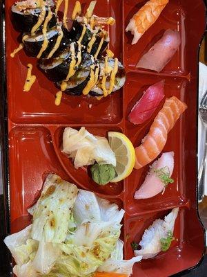 Shrimp bento