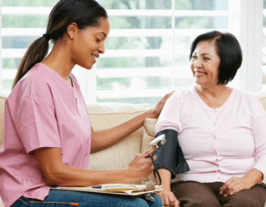 Astonishging Love Healthcare worker and patient