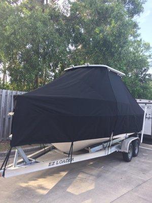 Just had a boat cover made and I love it.