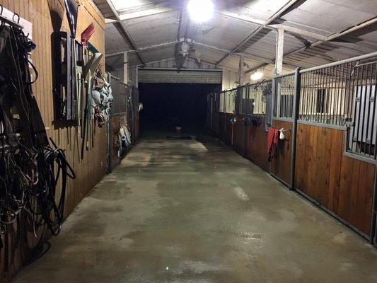 Horse and livestock barn