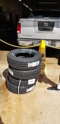 The tyres