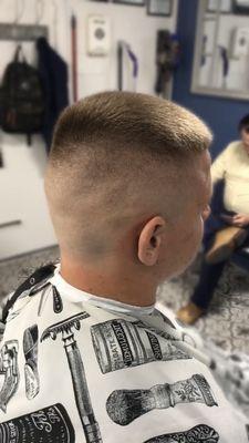 High and tight skin fade