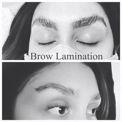 Now Offering Brow Lamination..