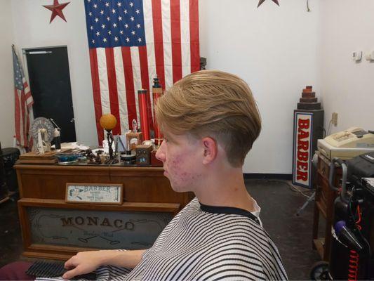 Monaco, Barber West 714-783-5377