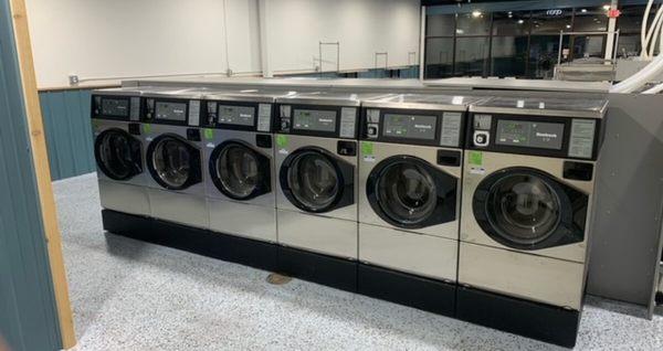 Washer Sizes From Single load to 40lb., 60lb. and even (80lb. - The Largest In Walworth Country!)