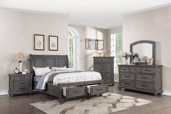 GOOD DEAL ALERT
 SET 4 PZ BEDROOM N/STAND DRESSER & MIRROR ....$ 1399
 LH-F9616