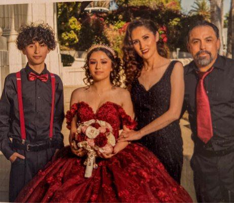 Samantha's Quince 7/2022-Melgar Photo Studio; Palazzio Event Center, Santa Paula, CA