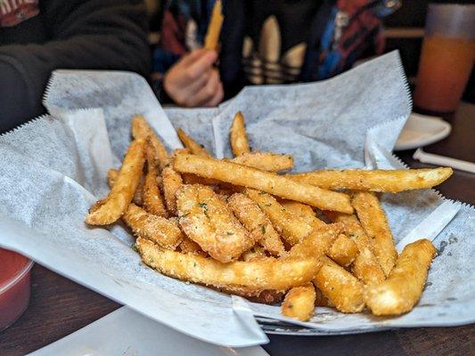 seasoned fries $7.15