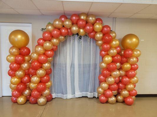 Balloon Arch and Columns