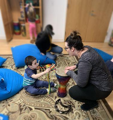 Tiny Tots Music class