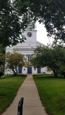 Old Colonial church in Rockport