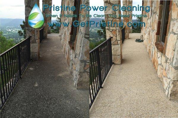 Exposed Aggregate Concrete Pressure / Power Washing