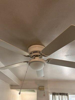 Ceiling fan installation