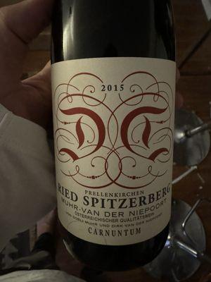 Check out this Austrian wine !