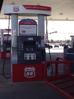 Phillips 66 brand gas