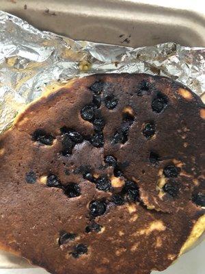 Burnt pancake