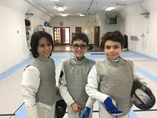 Students South Brooklyn Fencing