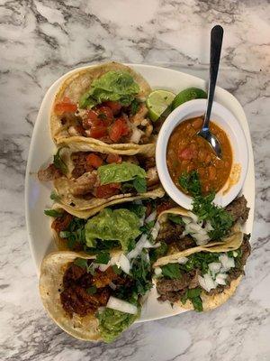 Mix and match tacos