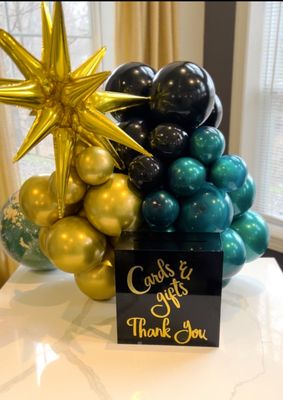 Customize your next Party! Add an personalized Acrylic Gift Card Box to match your event theme! Order Yours Today, Contact Us!