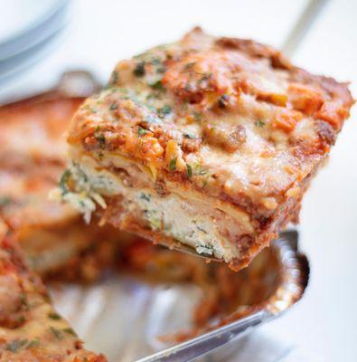 Live, laugh, lasagna. Find homemade casseroles in our freezer case.