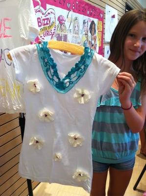 A Bizzy Girl designed t shirt