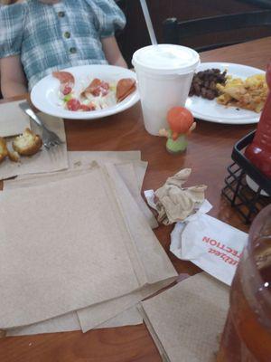 Kid's Meal with Salad, Mac & Cheese, MILK, etc...