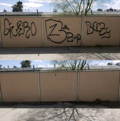 Graffiti removal