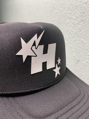 Rubber HTV hat design