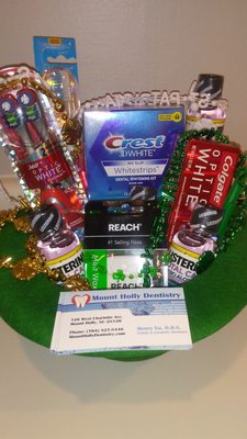 Look us up on Facebook to find out how to win this prize for Saint Patrick Day. Deadline is March 17, 2018.