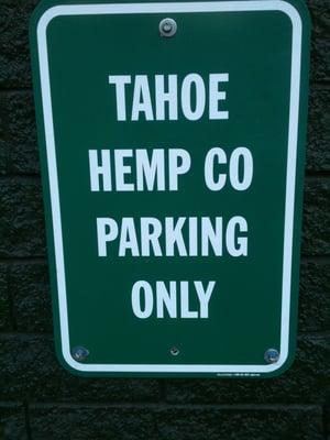 Parking lot sign :)