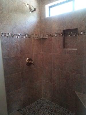 Beautiful master shower!!!!