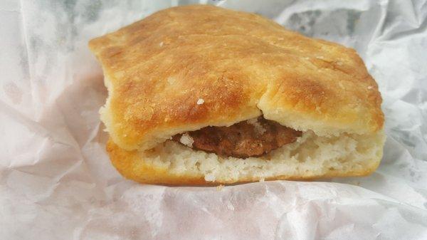 Sausage biscuit