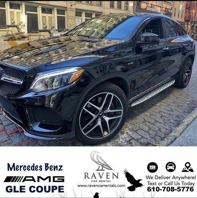 Raven Car Rental -Benz Coupe AMG