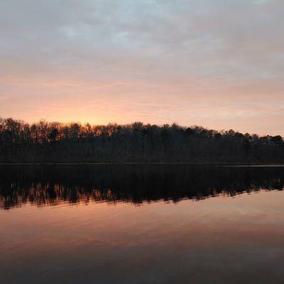 Lake sunset