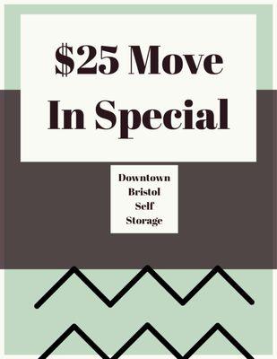 Move in special.