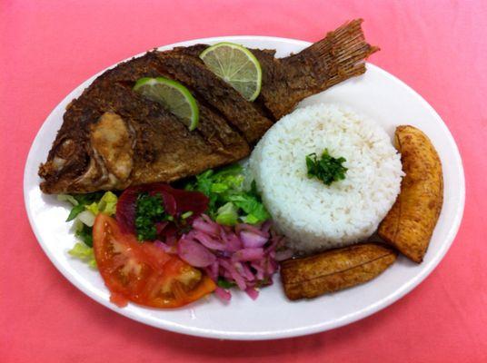 Mojarra frita