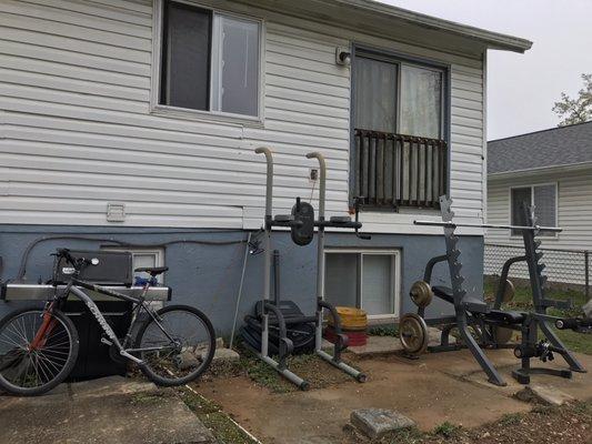 Back yard gym