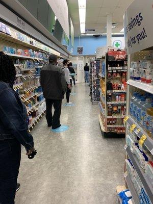 What the heck is going on at this Walgreens? 20 people deep in line at pharmacy. You guys suck!!