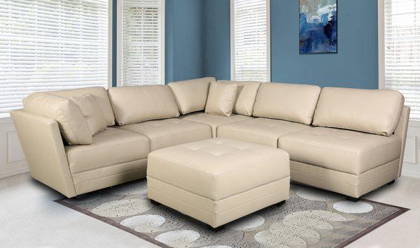 Monaco sectional sofa & ottoman set on sale only $899