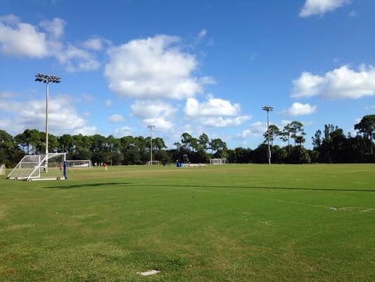 Soccer fields