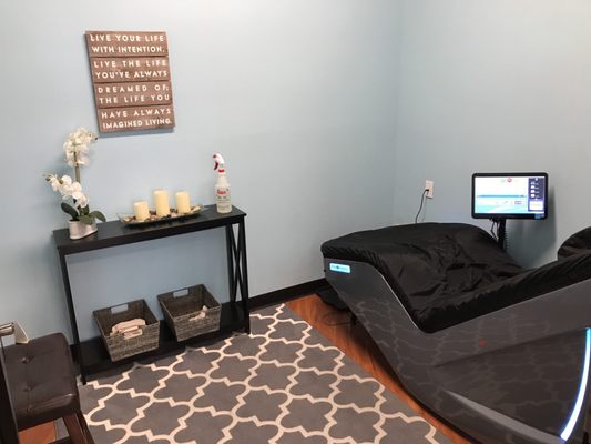 New hydro massage room!