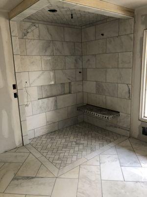 Marble Shower