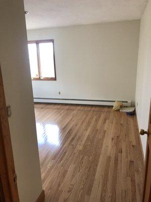 Hardwood flooring install