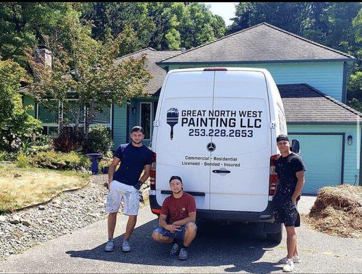 One of our painting crews.