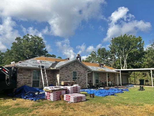 Roof Replacement in South Houston