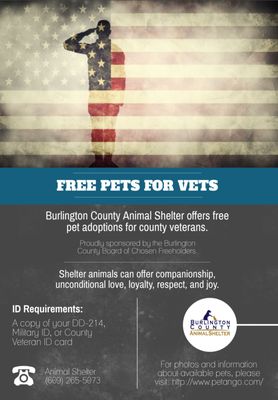 FREE Pets for Vets